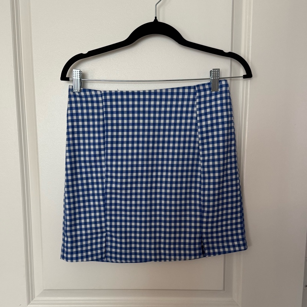 Plaid skirt